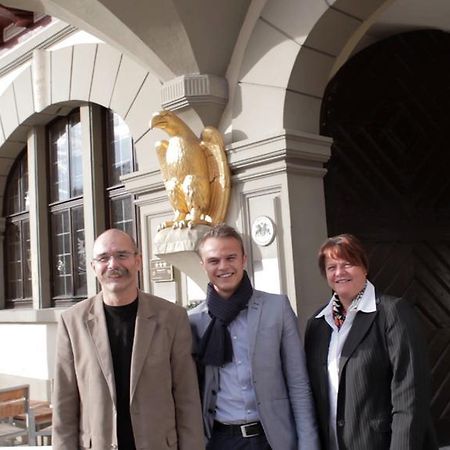 Stadt-gut-Hotel Gasthof Goldener Adler Schwäbisch Hall Eksteriør billede