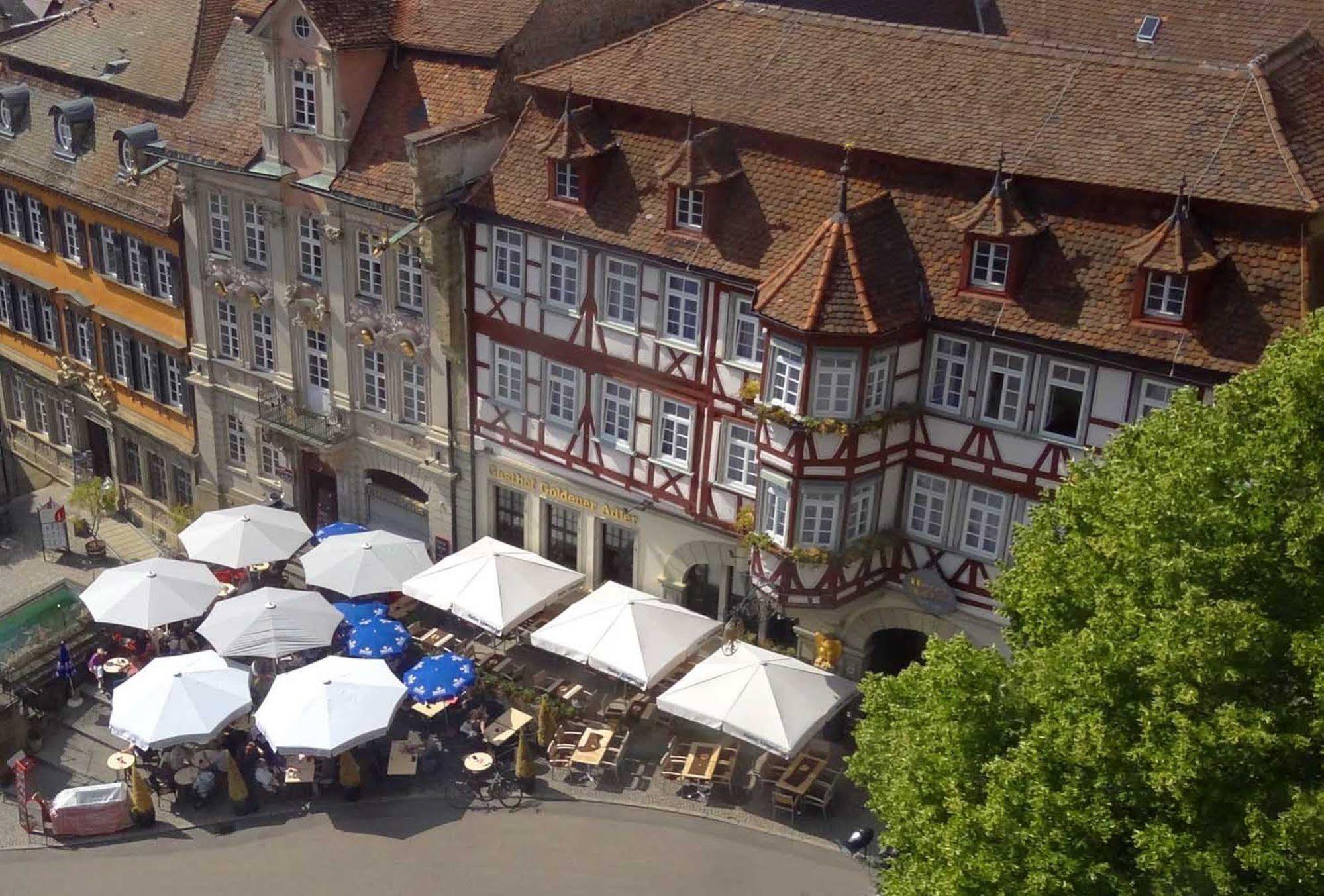 Stadt-gut-Hotel Gasthof Goldener Adler Schwäbisch Hall Eksteriør billede