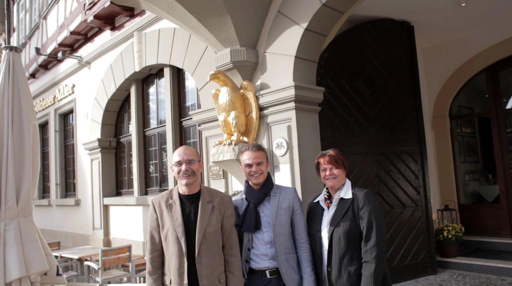 Stadt-gut-Hotel Gasthof Goldener Adler Schwäbisch Hall Eksteriør billede